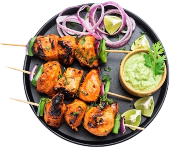 indian chicken tikka kebabs marinated spices yogurt roasted tandoor served with green chutney onion selective focus_466689 77115 removebg preview e1727950567224